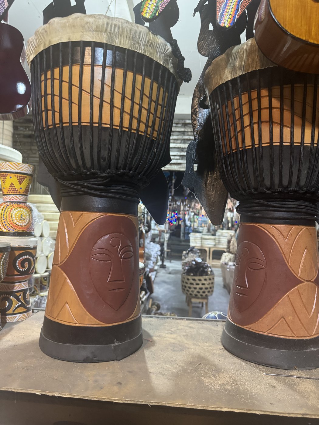 Standing Djembe Drum 60 cm