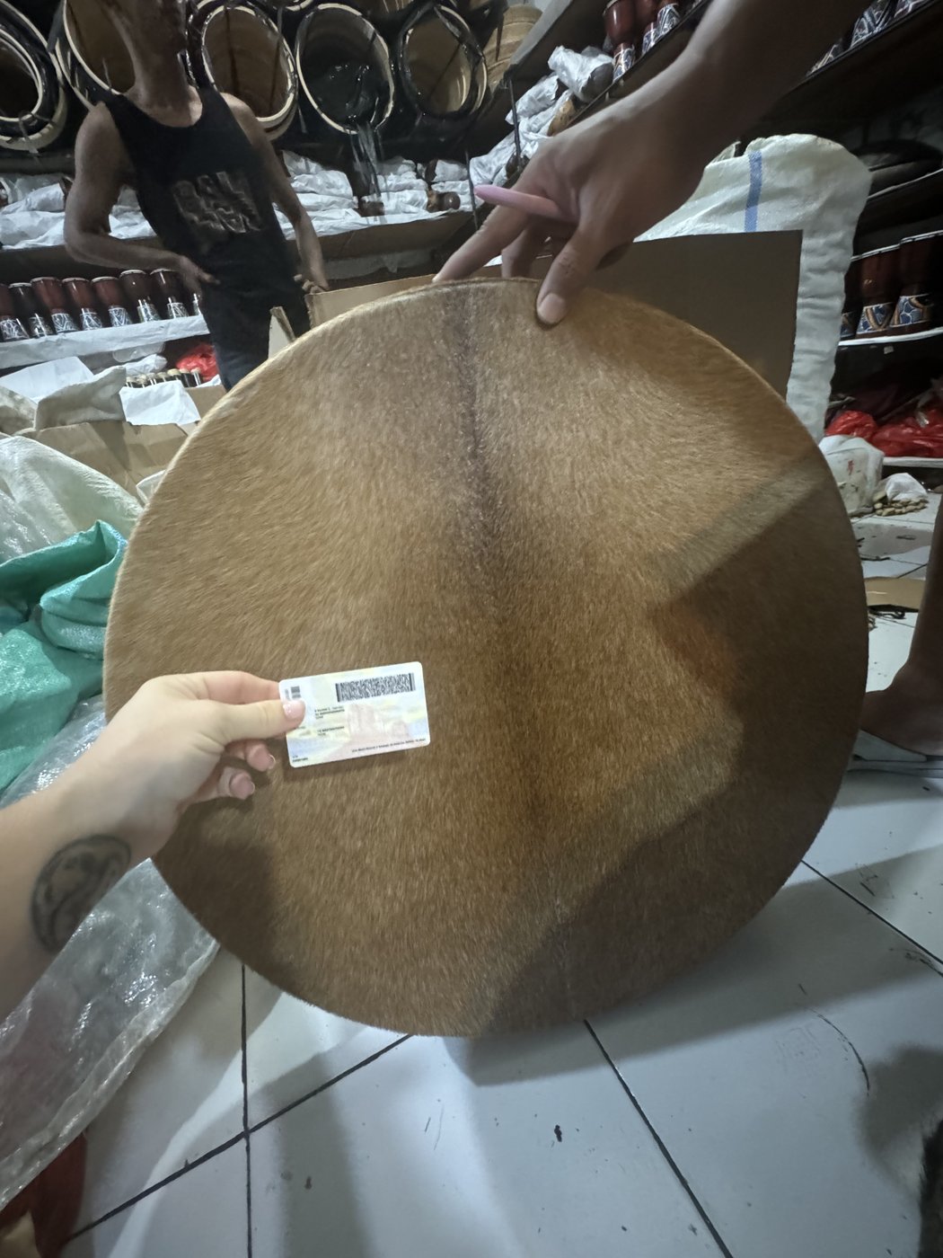 Drum Unbleached 50 cm