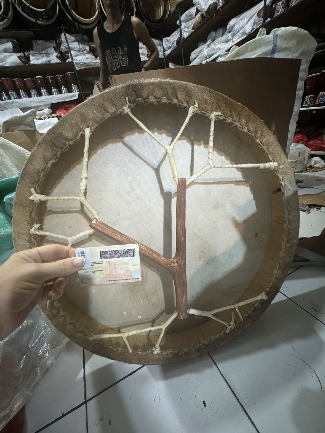 Drum Unbleached 31 cm